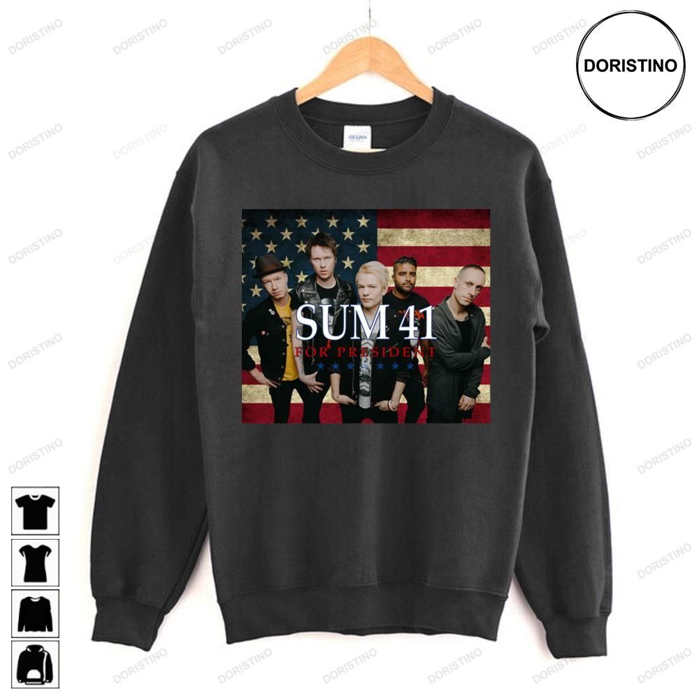 Sum 41 For President 2024 Awesome Shirts